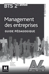 Management des entreprises BTS 2e année : guide pédagogique