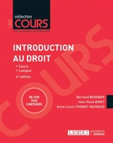 Introduction au droit : cours, premier semestre de L1 - Bernard Beignier