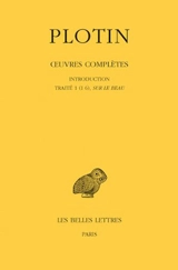 Oeuvres complètes. Vol. 1-1 - Plotin