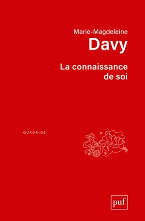 La connaissance de soi - Marie-Madeleine Davy