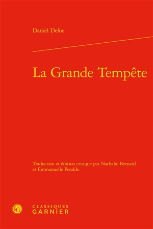 La grande tempête - Daniel Defoe