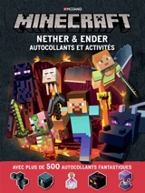 Minecraft : Nether & Ender : autocollants et activités - Mojang