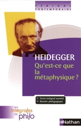 Qu'est-ce que la métaphysique ? - Martin Heidegger