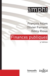 Finances publiques - François Adam