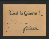 C'est la guerre ! - Félix Vallotton