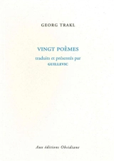 Vingt poèmes - Georg Trakl