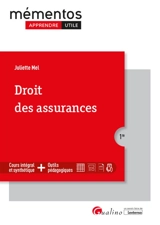 Droit des assurances - Juliette Mel