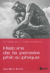 Histoire de la pensée philosophique : de l'homme grec à l'homme postmoderne - Jean-Marie Nicolle