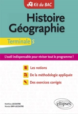 Histoire géographie, terminale S - Matthieu Lecoutre