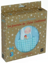 Bébé Balthazar. La journée de bébé Balthazar : livre-tissu Montessori - Marie-Hélène Place