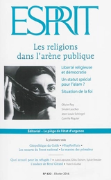 Esprit, n° 422. Les religions dans l'arène publique