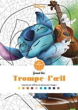 Trompe-l'oeil. 50 coloriages : coloriez les chiffres et découvrez l'image ! - Walt Disney company