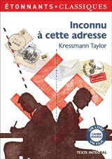 Inconnu à cette adresse - Kathrine Kressmann Taylor