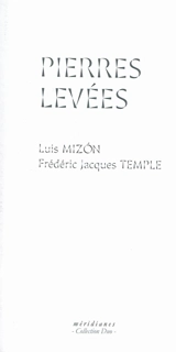 Pierres levées. Pierres levées - Luis Mizon