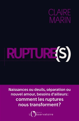 Rupture(s) - Claire Marin