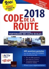 Code de la route 2018 - Activ permis