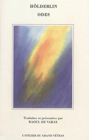 Odes - Friedrich Hölderlin