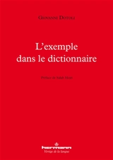 L'exemple dans le dictionnaire - Giovanni Dotoli