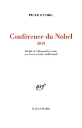 Conférence du Nobel 2019 - Peter Handke