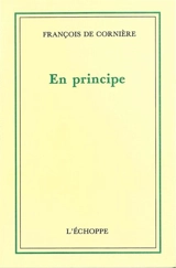 En principe - François de Cornière