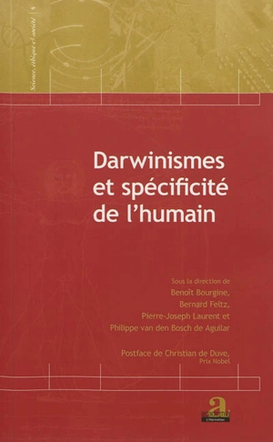 Darwinismes et spécificité de l'humain