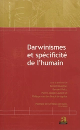 Darwinismes et spécificité de l'humain