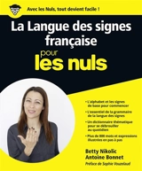 La langue des signes française pour les nuls - Betty Nikolic