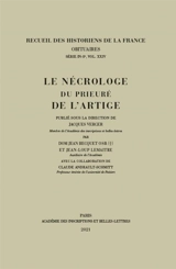 Le nécrologe du prieuré de l'Artige - Jean Becquet