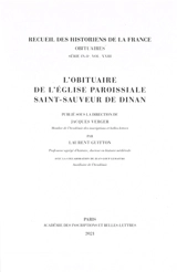 L'obituaire de l'église paroissiale Saint-Sauveur de Dinan - Laurent Guitton