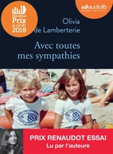 Avec toutes mes sympathies - Olivia de Lamberterie