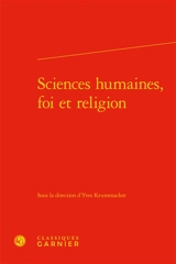 Sciences humaines, foi et religion