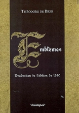 Les emblèmes - Théodore de Bèze
