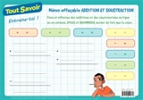 Addition et soustraction : mémo effaçable : CP, CE1, CE2