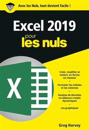 Excel 2019 pour les nuls - Greg Harvey