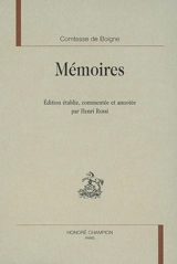 Mémoires - Eléonore-Adèle d'Osmond Boigne