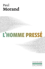 L'Homme pressé - Paul Morand