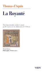 La royauté : au roi de Chypre - Thomas d'Aquin
