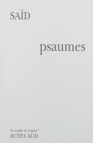 Psaumes - Saïd
