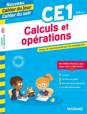 Calculs et opérations CE1, 7-8 ans - Karine Amellal