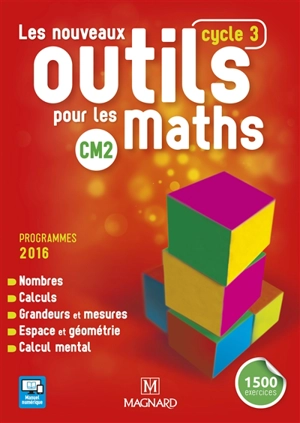 Les nouveaux outils pour les maths CM2, cycle 3 : programmes 2016 - Sylvie Carle