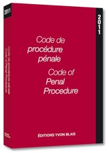 Code de procédure pénale 2011 - Québec