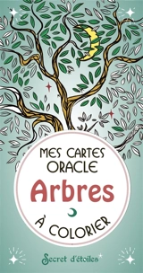 Arbres à colorier : mes cartes oracle - Anne-Sophie Casper