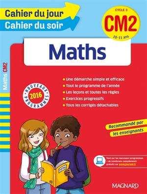 Maths CM2, cycle 3, 10-11 ans : nouveaux programmes 2016 - Christine Thibault